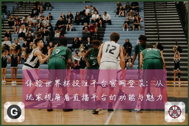 体验世界杯投注平台官网登录：从玩家视角看直播平台的功能与魅力