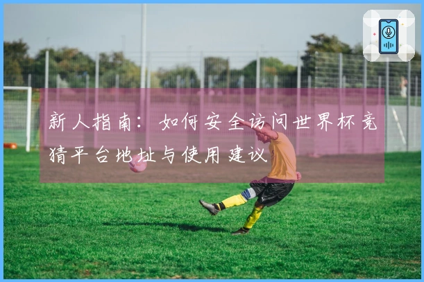 新人指南：如何安全访问世界杯竞猜平台地址与使用建议