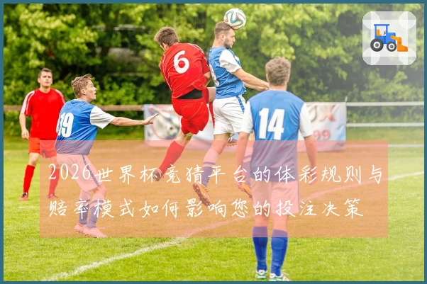 2026世界杯竞猜平台的体彩规则与赔率模式如何影响您的投注决策