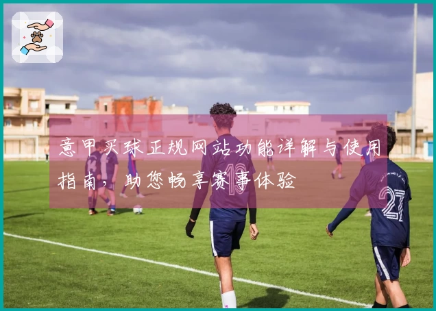意甲买球正规网站功能详解与使用指南，助您畅享赛事体验